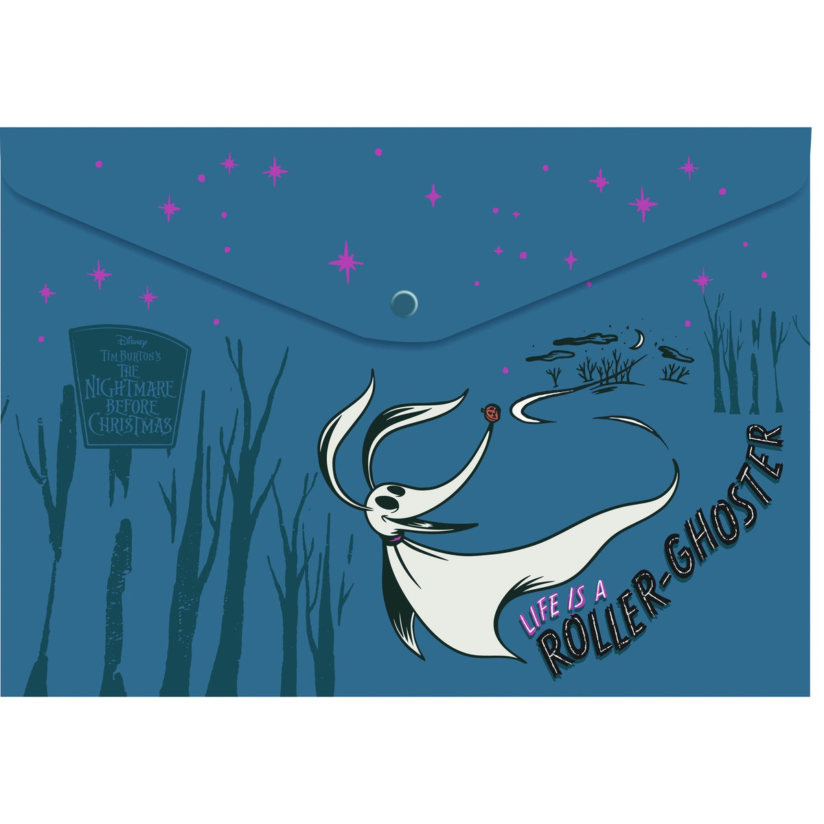 Dokumentenkuvert A4 – Petrolblau – CoolPack Disney The Nightmare Before Christmas