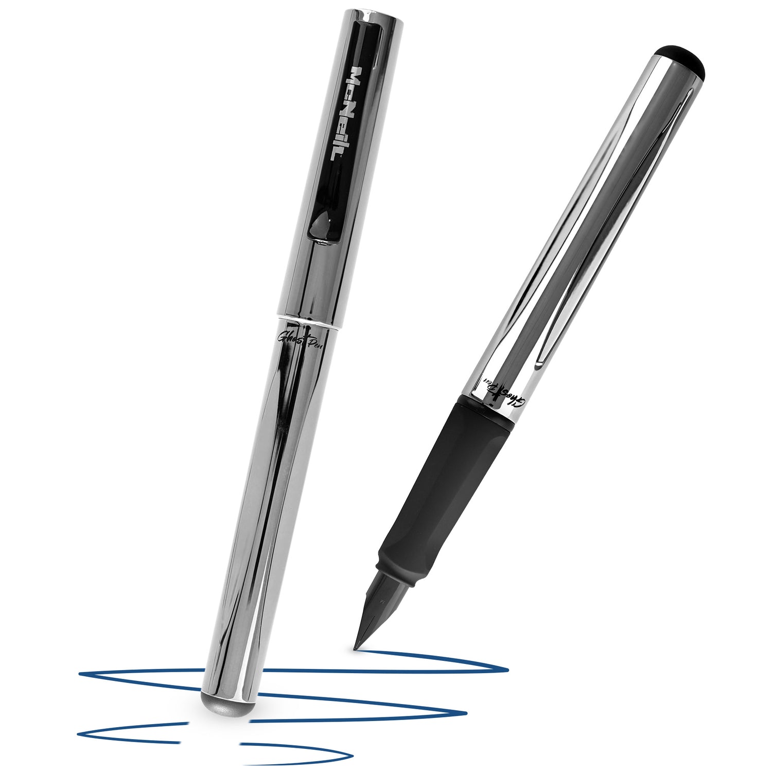 McNeill - Ghost Pen erasable fountain pen Metallic silver