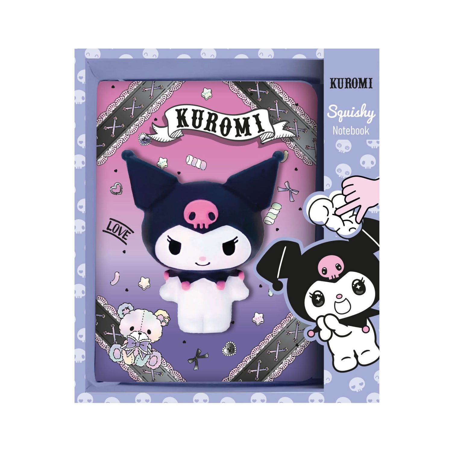 Notebook B6 Squishy Design_2 Kuromi