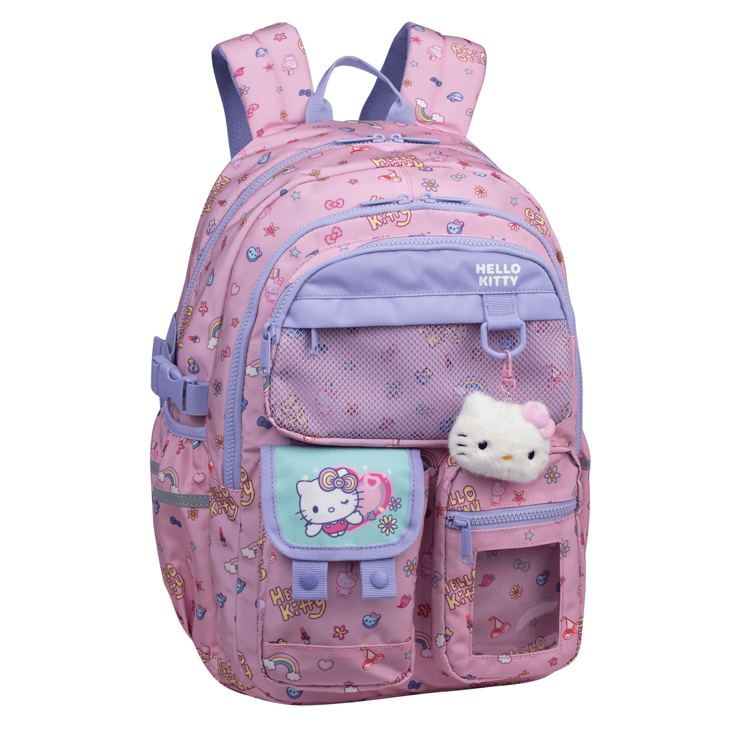 SULLY 17 HK backpack pastel pink