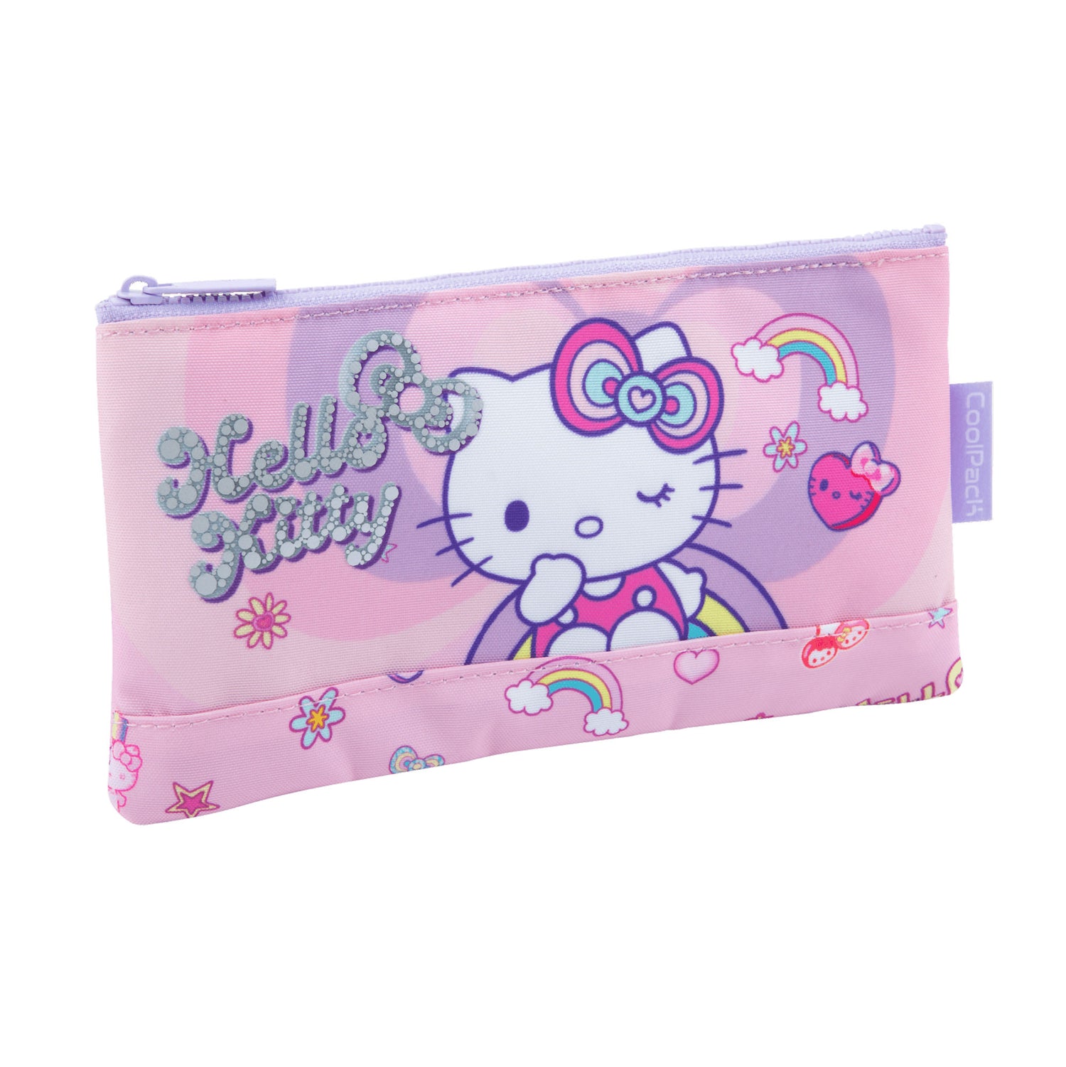 flat pencil case BONNIE HK pastel pink