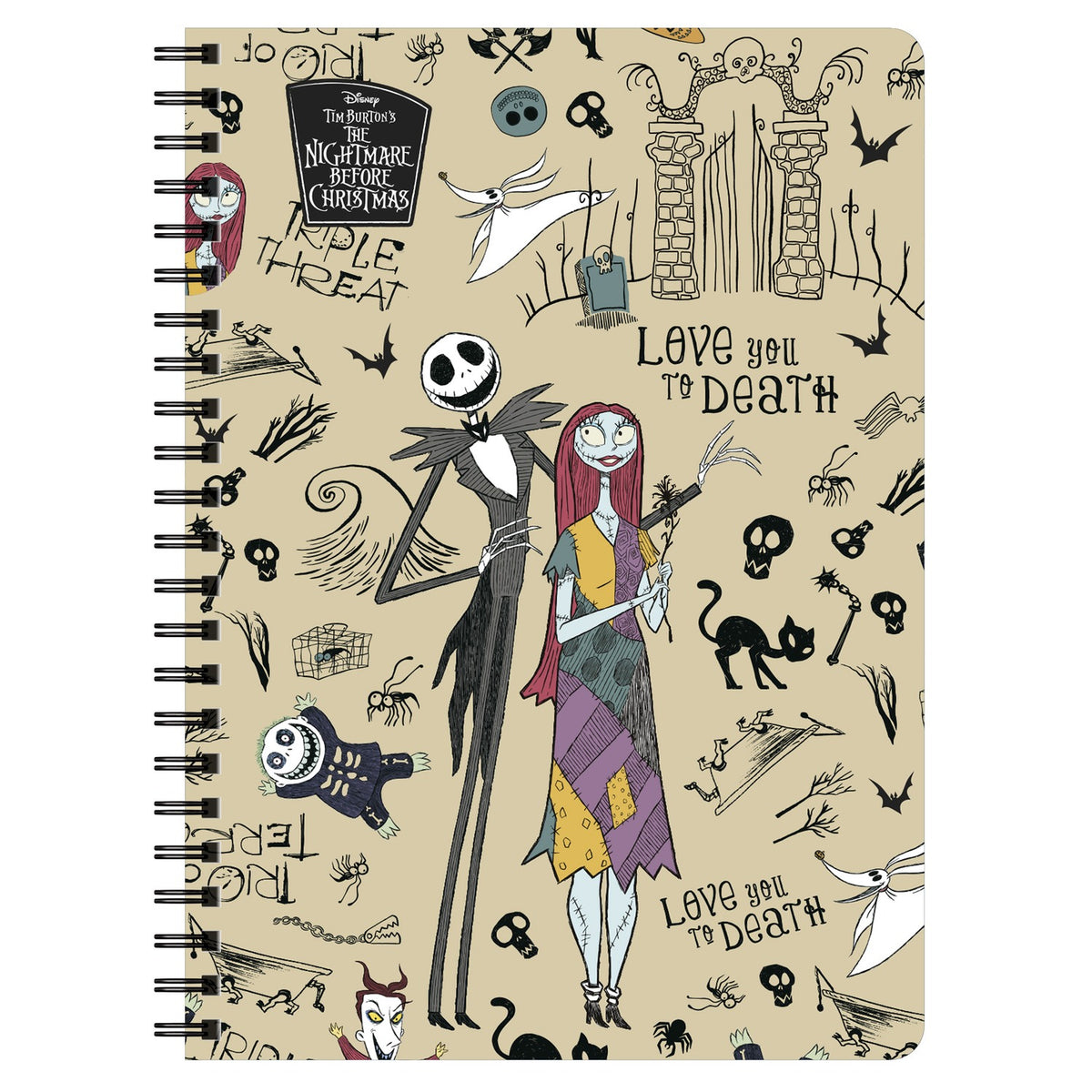 Ringbuch A4 – Beige – CoolPack Disney The Nightmare Before Christmas