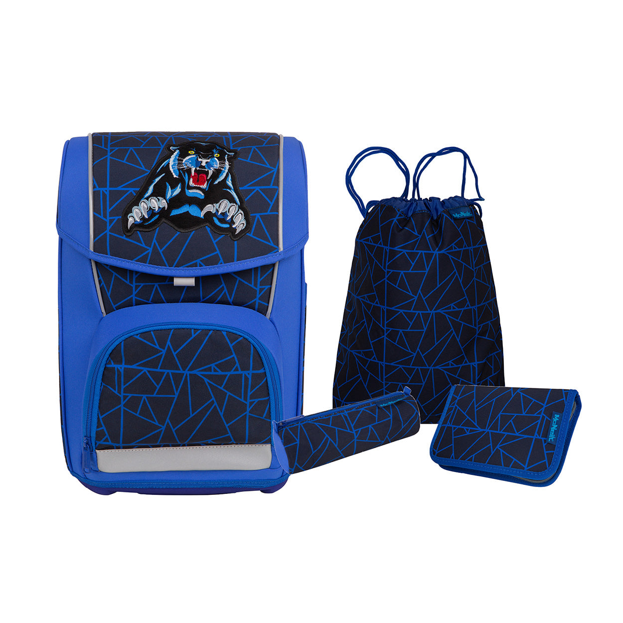 McNeill Schulranzen-Set BASIC 4tlg., WILD -Kollektion 2024- McNeill