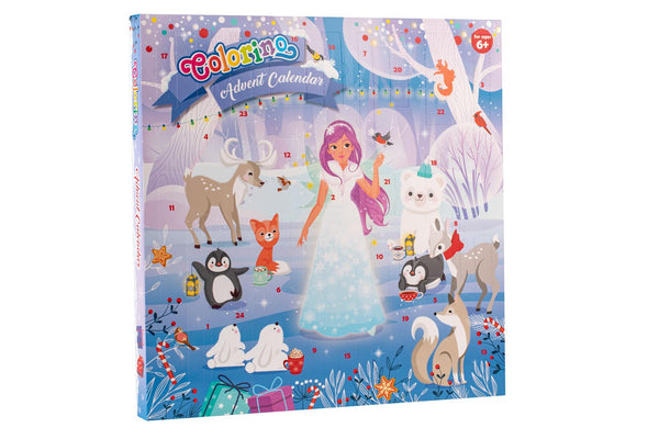 Colorino Adventskalender für Kinder – 24 kreative Überraschungen zum Malen & Basteln