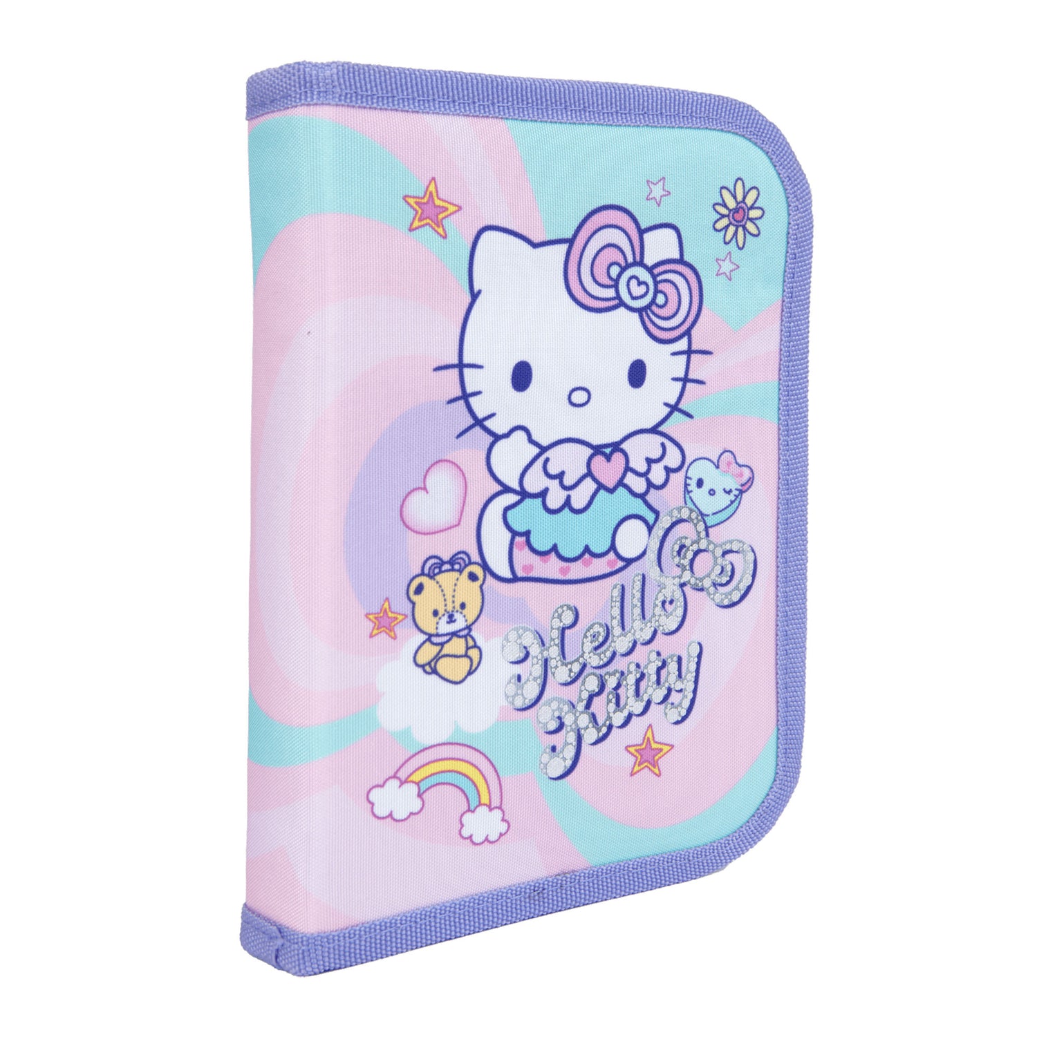 Pouch empty, 1 zipper, CLIPPER HK, pastel pink