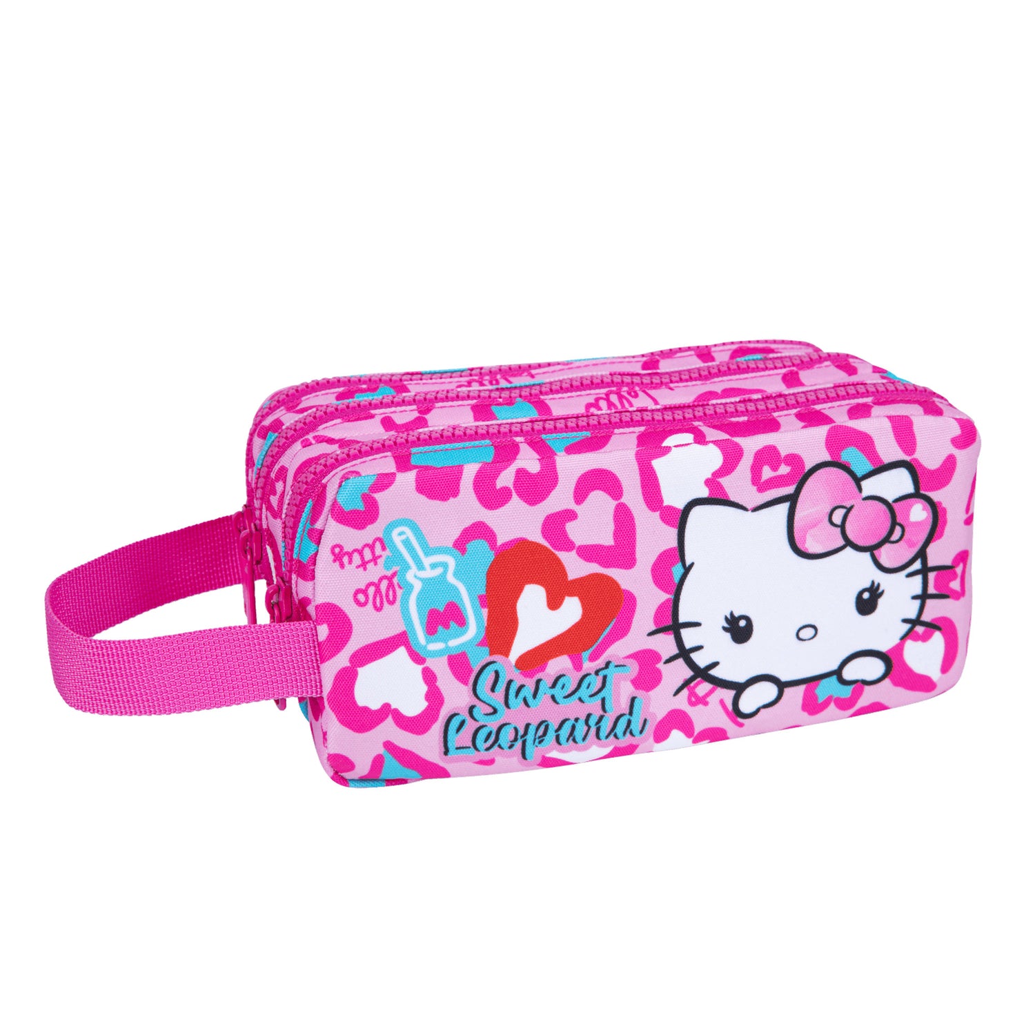Pencil case PRIMUS with loop HK pink