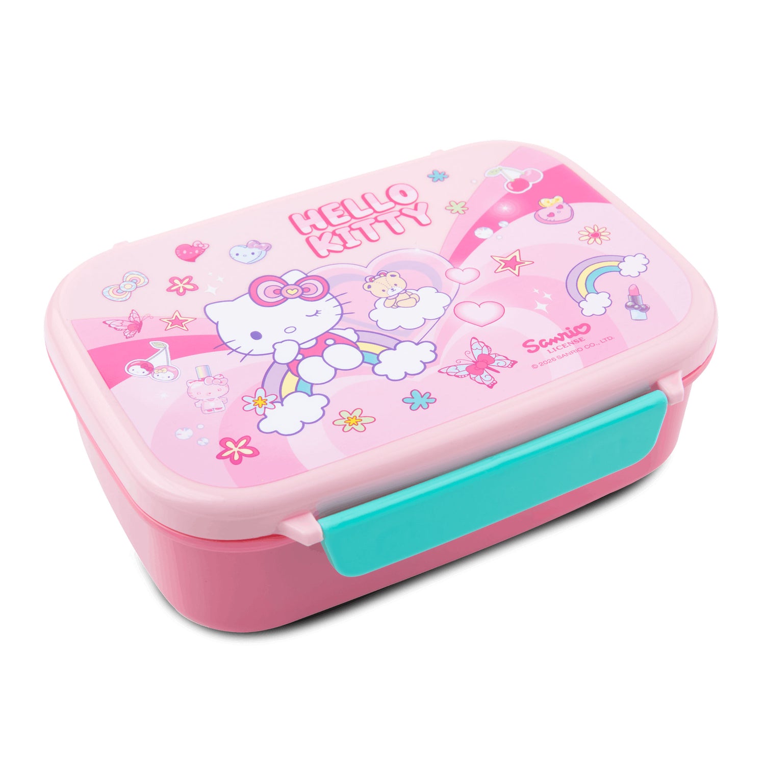 Lunch Box FOODY1 765ML Des.2 HK pastel pink
