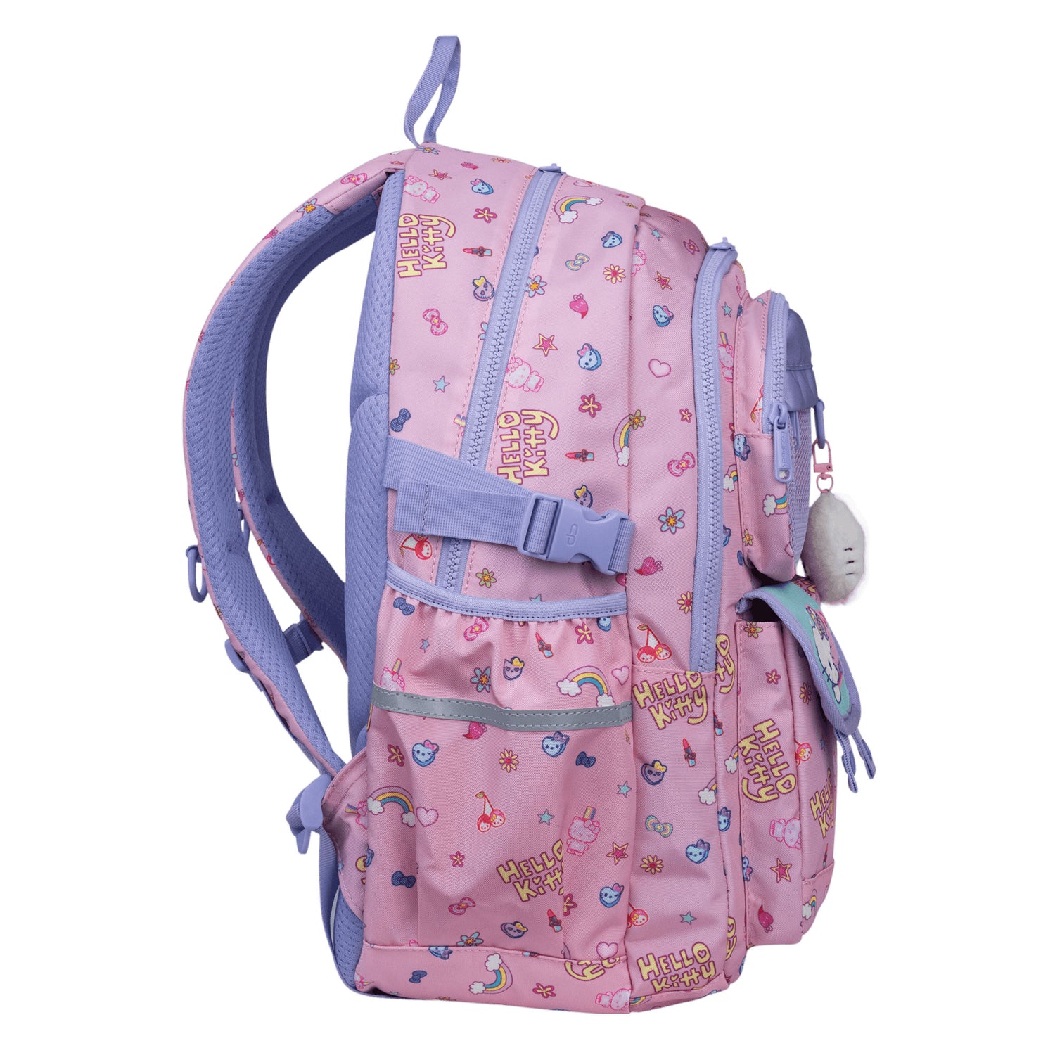 SULLY 17 HK backpack pastel pink