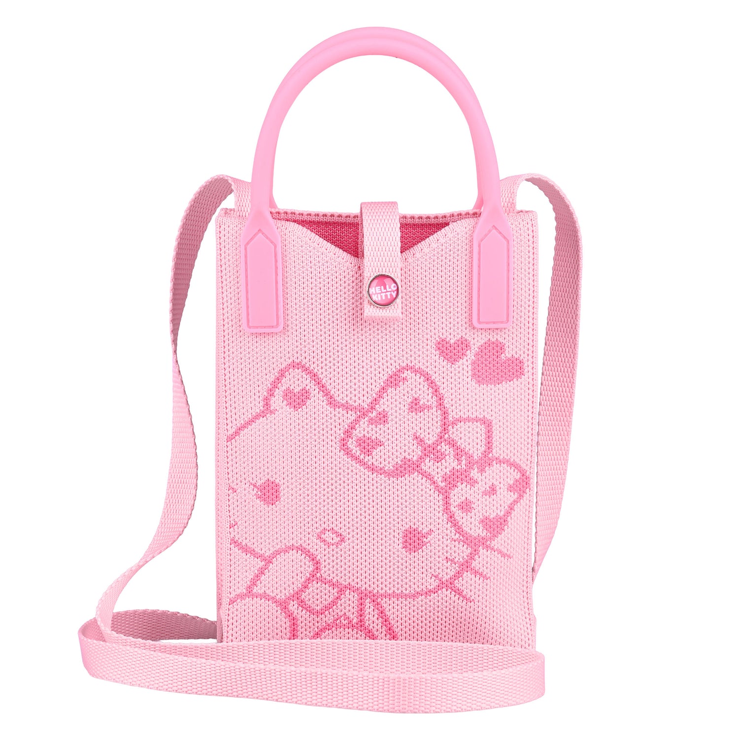 Shoulder bag Woven HK pastel pink