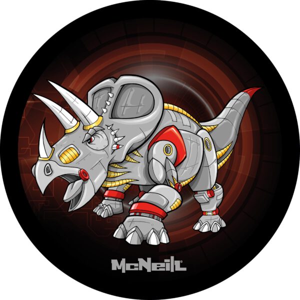 McNeill McAddys zu Schulranzen DINO schwarz