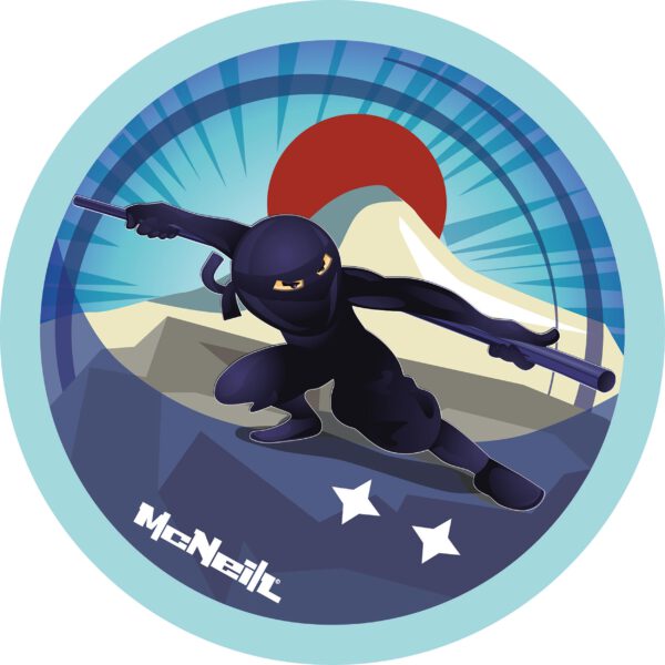 McNeill McAddys zu Schulranzen NINJA Kämpfer