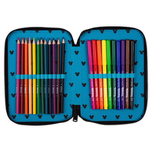 CoolPack XL-Etui gefüllt mit McAddy, 2-Zip, DISNEY - MICKEY MOUSE -Kollektion 2025- – Bild 3