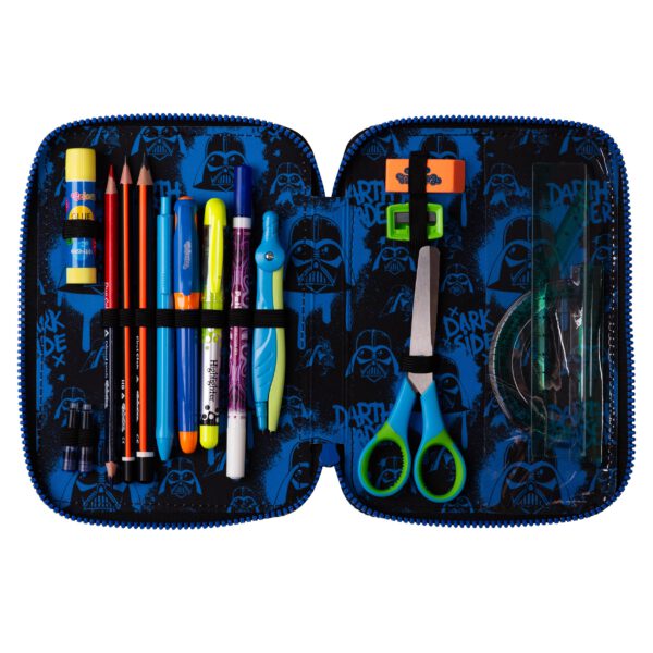 CoolPack XL-Etui gefüllt mit McAddy, 2-Zip, STAR WARS - DARTH VADER -Kollektion 2025- – Bild 2