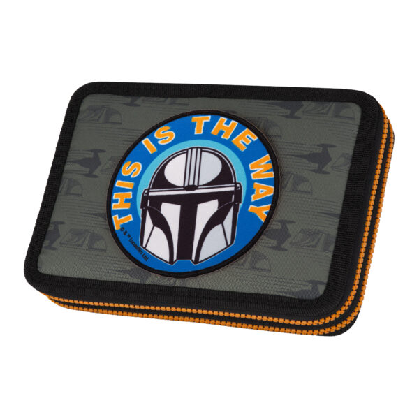 CoolPack XL-Etui gefüllt mit McAddy, 2-Zip, STAR WARS - MANDALORIAN -Kollektion 2025-