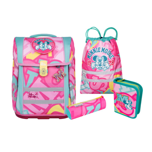 McNeill Schulranzen-Set PERFECTO, 5tlg. DISNEY - MINNIE MOUSE -Kollektion 2025- – Bild 2