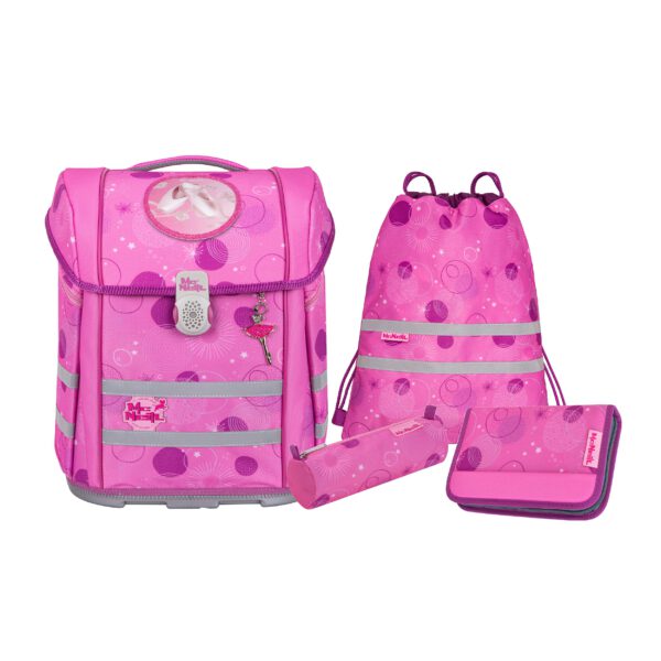 McNeill Schulranzen-Set ERGO PERFECTO, 5tlg. PINKY -Kollektion 2024- – Bild 2