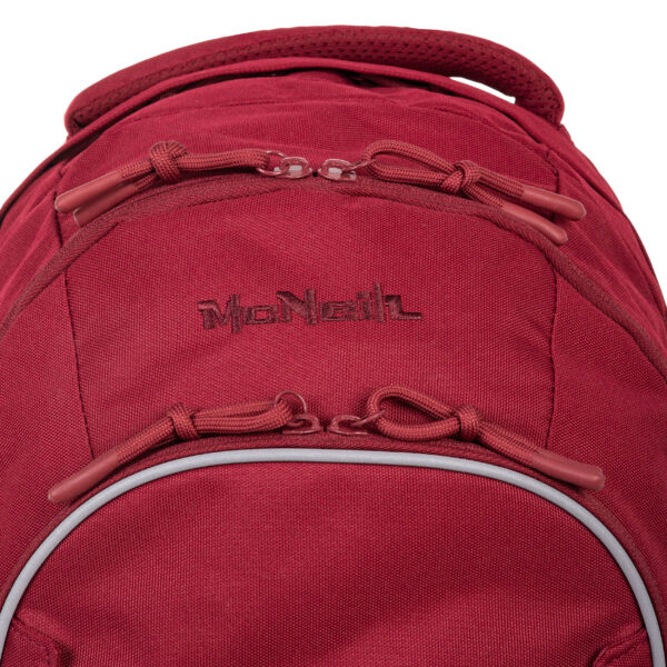 McNeill Schulrucksack MILO Burgundy -Kollektion 2025- – Bild 5