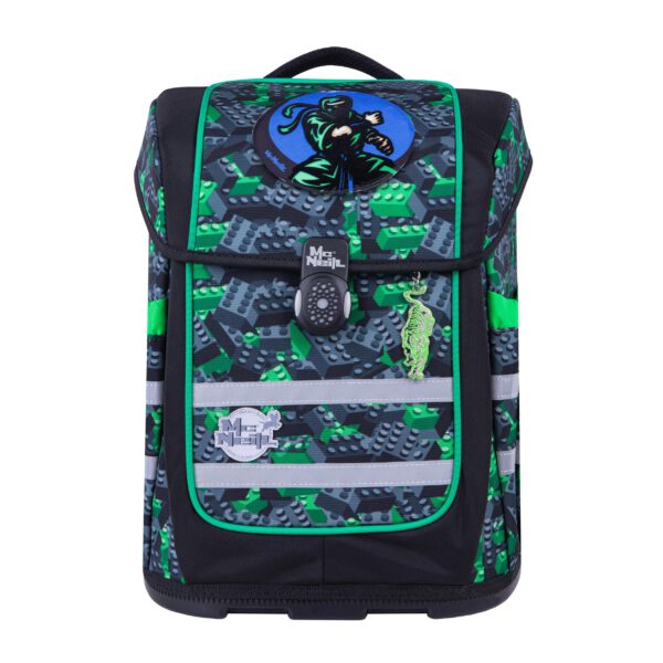 McNeill Schulranzen-Set ERGO COMPACTO, 5tlg. KIDS FROM THE BLOCK -Kollektion 2025-