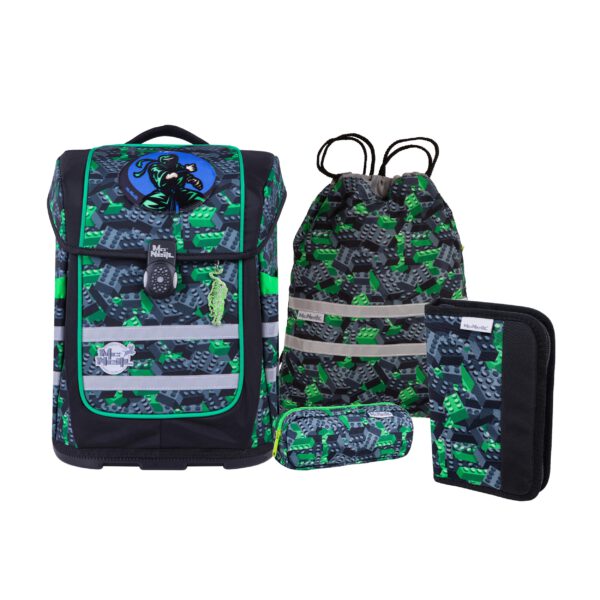 McNeill Schulranzen-Set ERGO COMPACTO, 5tlg. KIDS FROM THE BLOCK -Kollektion 2025- – Bild 2
