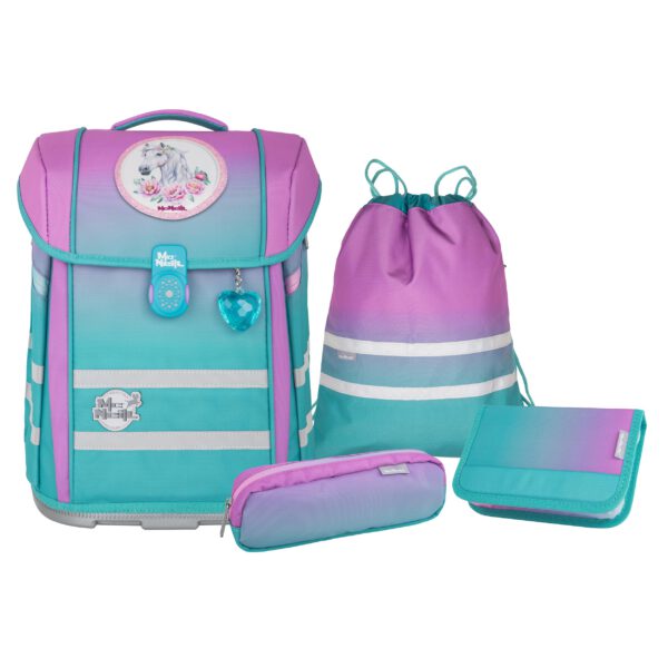 McNeill Schulranzen-Set PERFECTO, 5tlg. GRADIENT BLUEBERRY -Kollektion 2025- – Bild 2