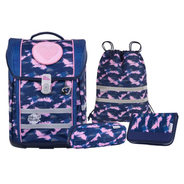 McNeill Schulranzen-Set PERFECTO, 5tlg. DENIM -Kollektion 2025- – Bild 2
