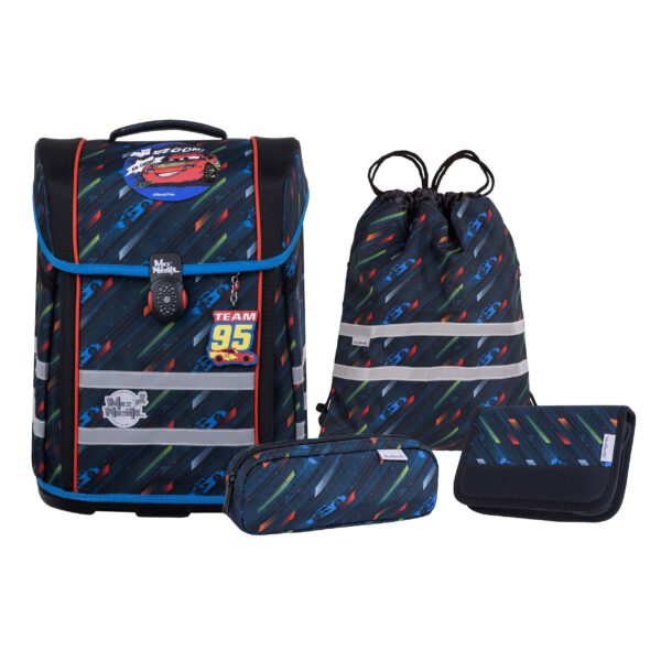 McNeill Schulranzen-Set PERFECTO, 5tlg. DISNEY - CARS -Kollektion 2025- – Bild 2