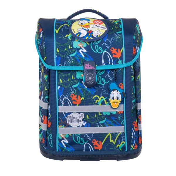 McNeill Schulranzen-Set PERFECTO, 5tlg. DISNEY - DONALD DUCK -Kollektion 2025-