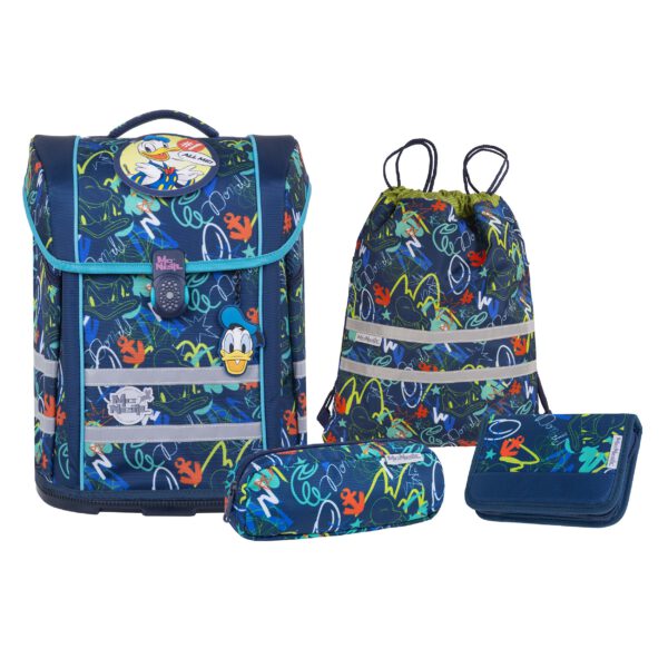 McNeill Schulranzen-Set PERFECTO, 5tlg. DISNEY - DONALD DUCK -Kollektion 2025- – Bild 2