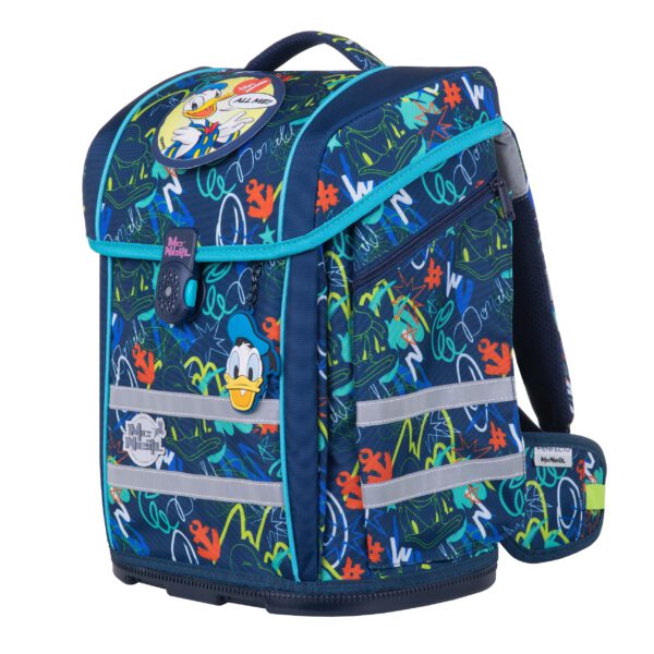 McNeill Schulranzen-Set PERFECTO, 5tlg. DISNEY - DONALD DUCK -Kollektion 2025- – Bild 3