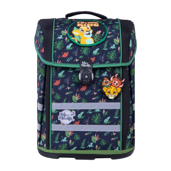 McNeill Schulranzen-Set PERFECTO, 5tlg. DISNEY - LION KING -Kollektion 2025-