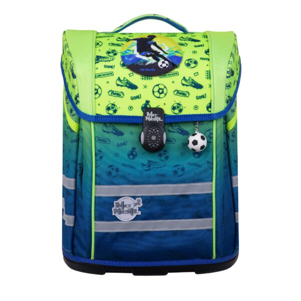 McNeill Schulranzen-Set PERFECTO, 5tlg. FOOTBALL 2T -Kollektion 2025-