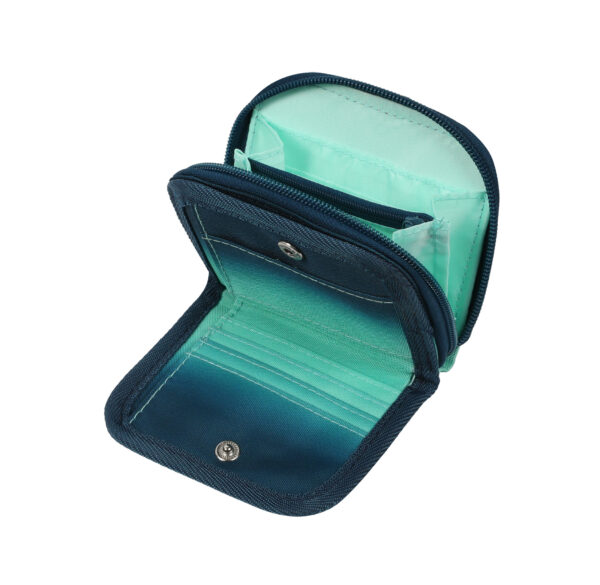 CoolPack Geldbörse Hazel GRADIENT BLUE LAGOON -Kollektion 2025- – Bild 2
