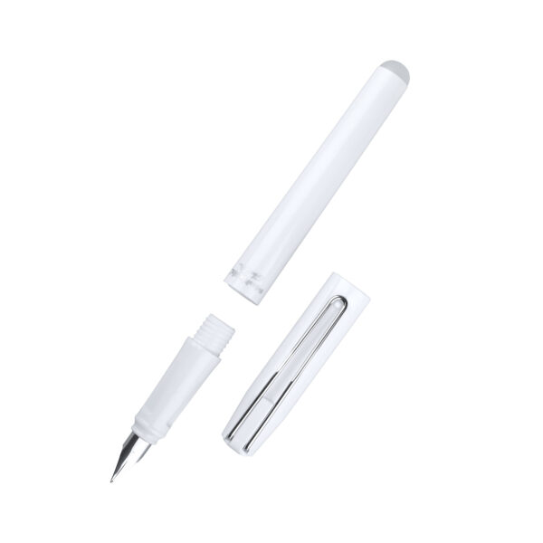 McNeill - Ghost Pen radierbarer Füller Metallclip weiß – Bild 2