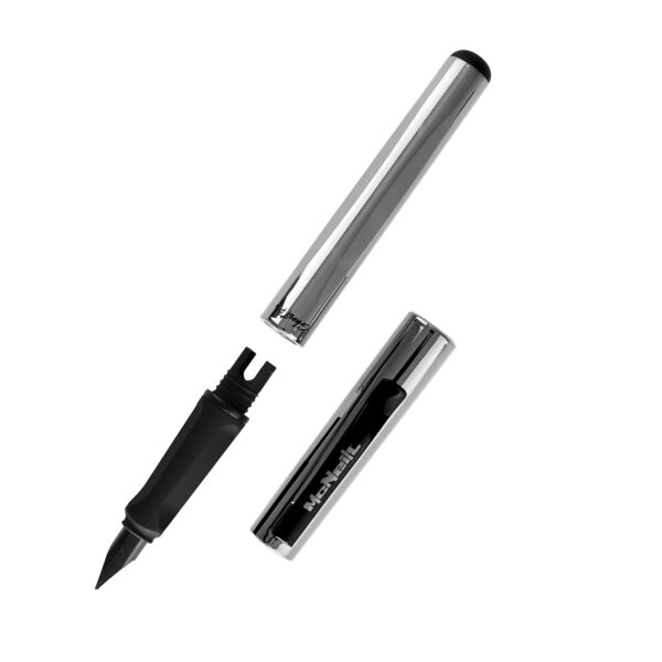 McNeill - Ghost Pen radierbarer Füller Metallic silber – Bild 3