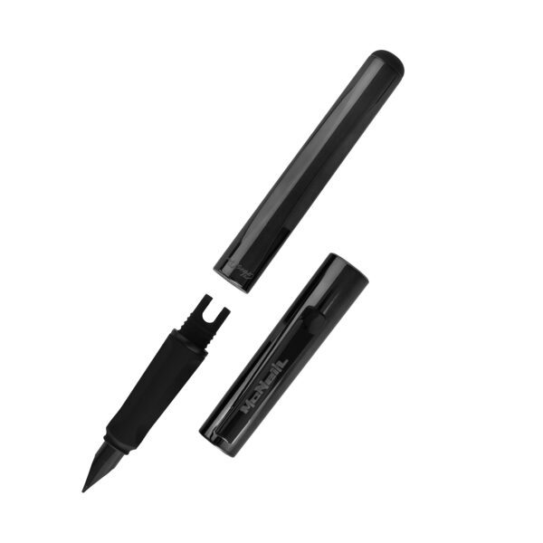 McNeill - Ghost Pen radierbarer Füller Metallic schwarz – Bild 2