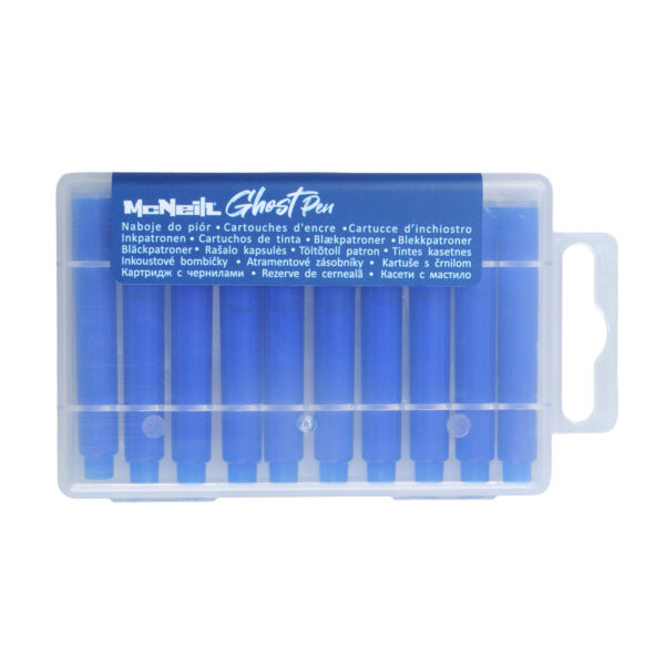 McNeill - Ghost Pen Tintenpatronen 10er blau – Bild 3