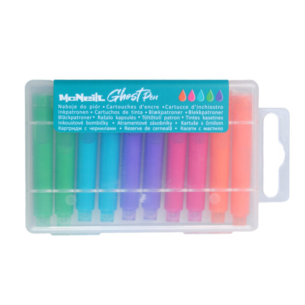 McNeill - Ghost Pen Tintenpatronen 10er bunt – Bild 3