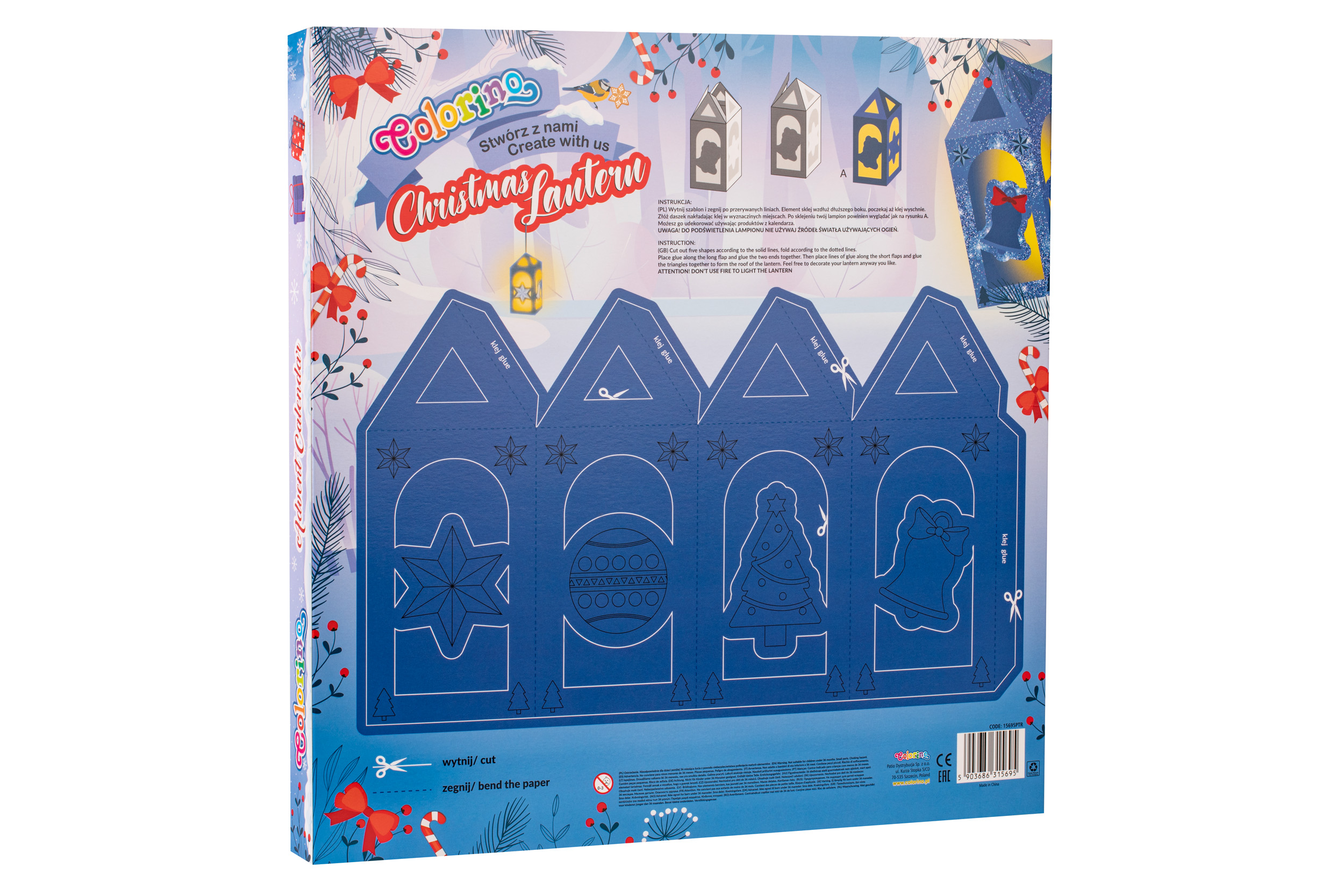 Colorino Adventskalender – 24 Bastel- und Schreibüberraschungen für Kinder ab 6 Jahren Variation 1 – Bild 2