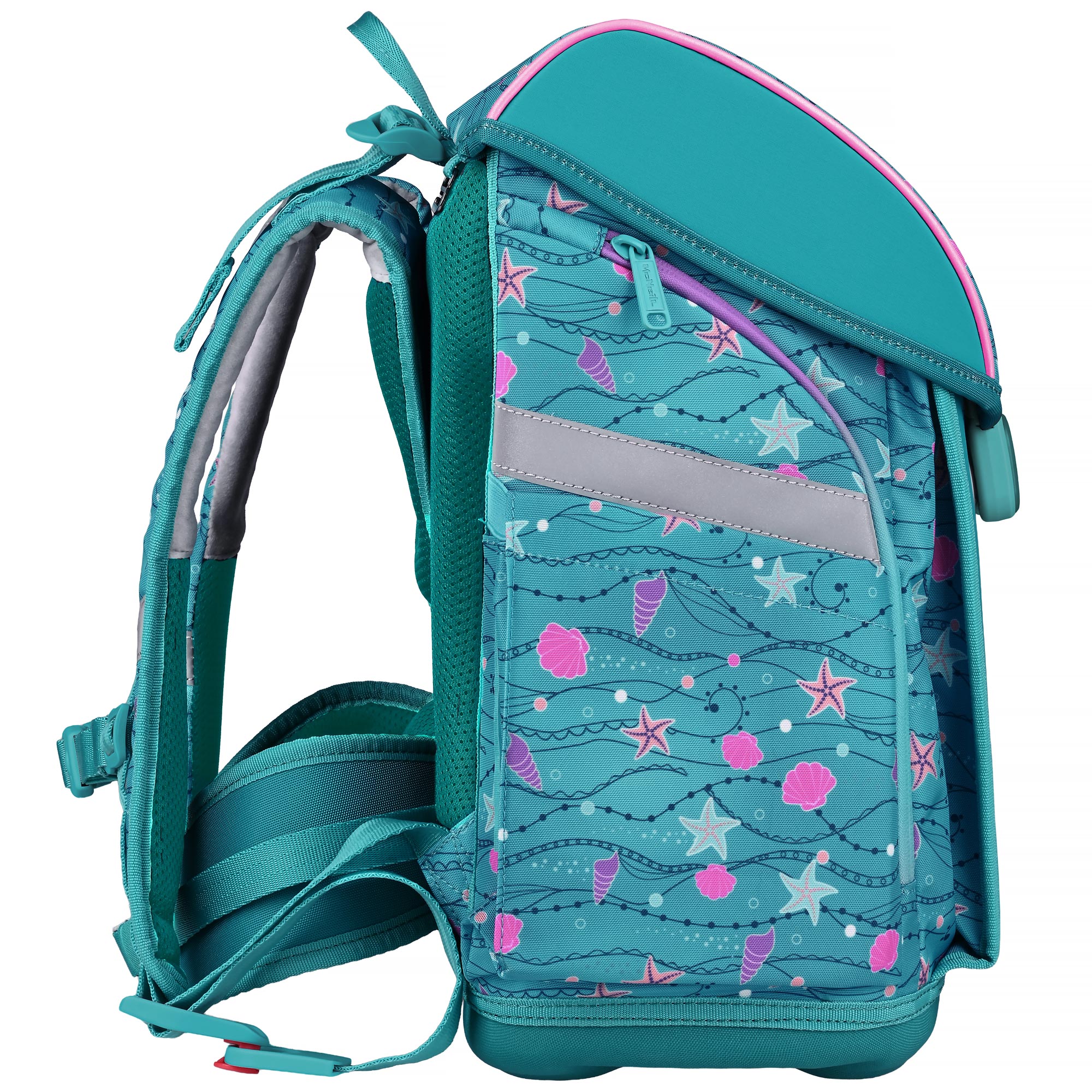 McNeill Primo Seafish Mädchen – 9-teiliges Set mit Brotdose, Trinkflasche & zwei McAddys – Bild 4