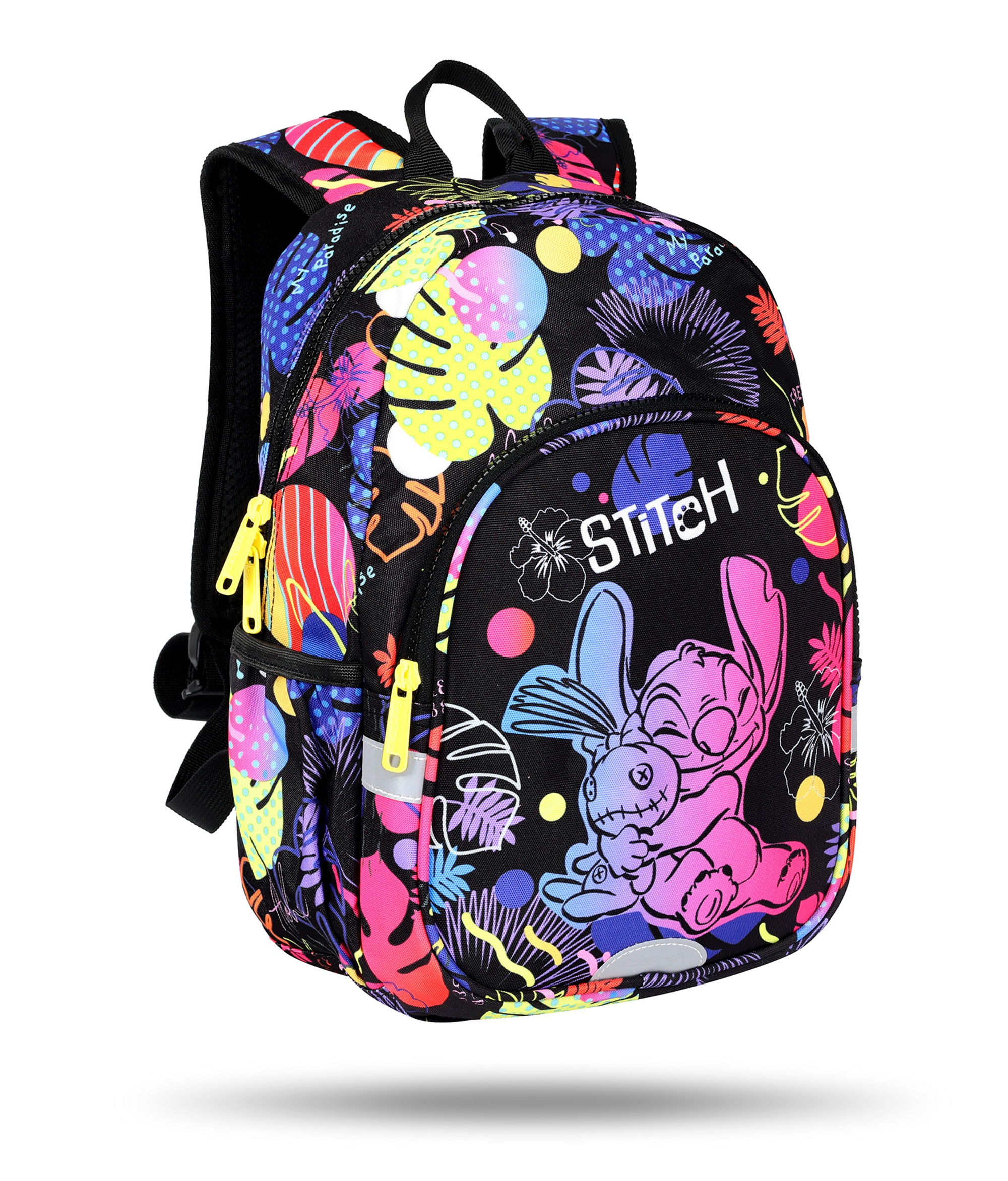 McNeill Freizeitrucksack TOBY - DISNEY STITCH BLACK für Schule & Freizeit