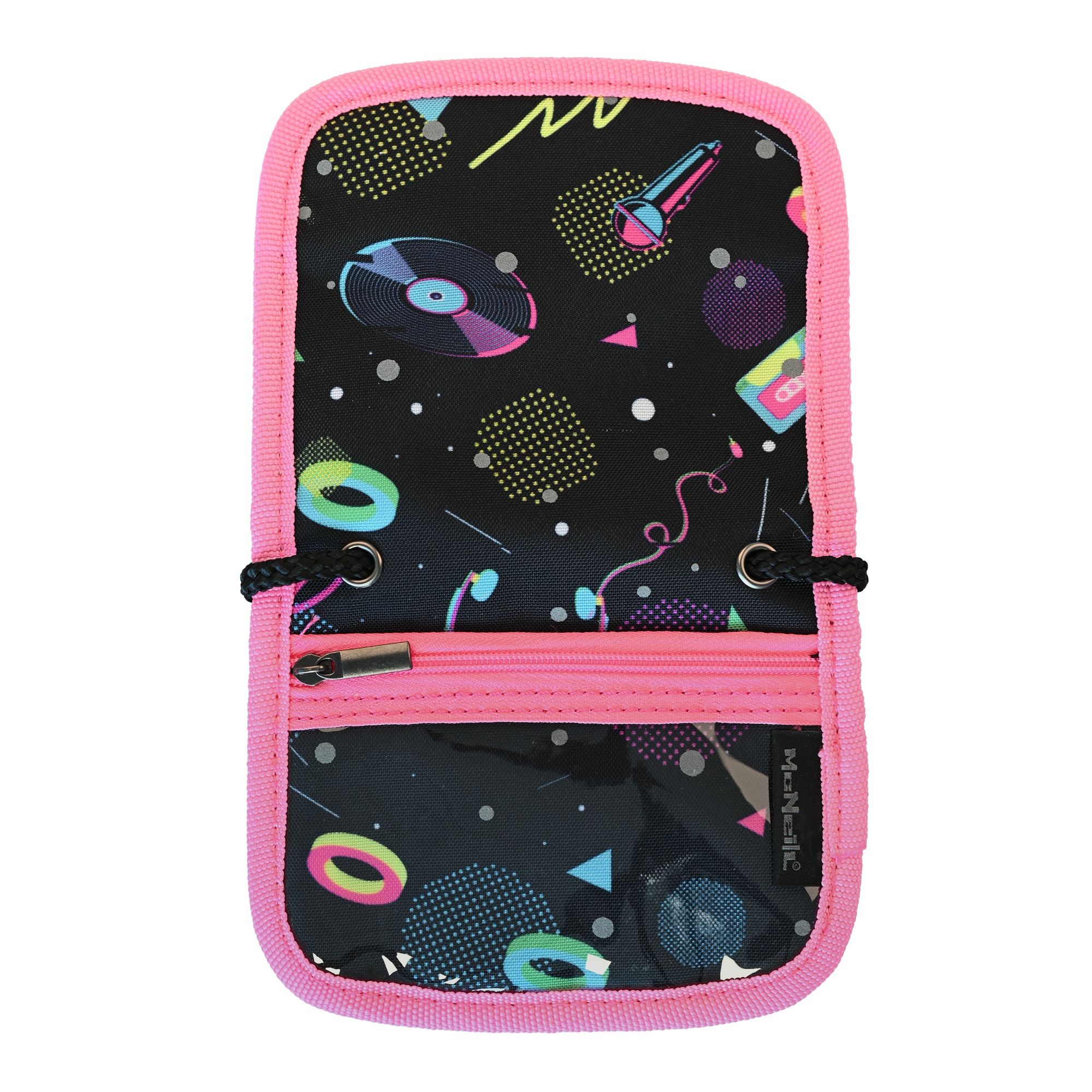 McNeill Brustbeutel CAPYBAR – Kinderbrustbeutel mit Klarsichtfenster für Geld, Fahrkarte und Ausweis – Bild 3