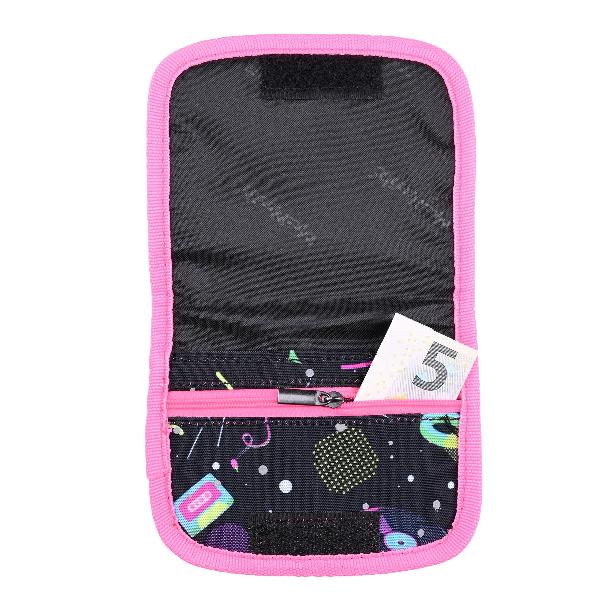 McNeill Brustbeutel CAPYBAR – Kinderbrustbeutel mit Klarsichtfenster für Geld, Fahrkarte und Ausweis – Bild 2