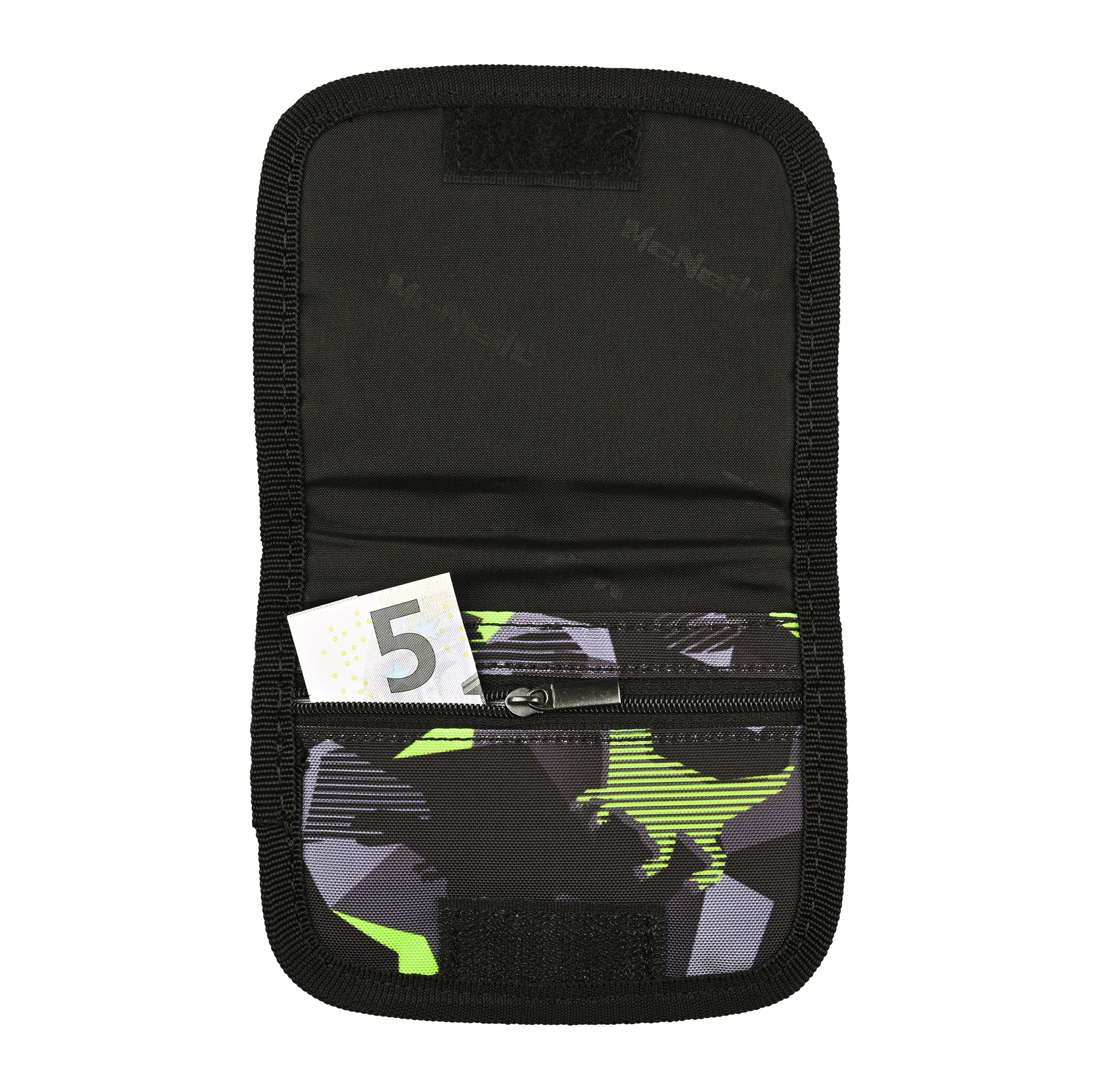 McNeill Brustbeutel DINOPARK – Kinderbrustbeutel mit Klarsichtfenster für Geld, Fahrkarte und Ausweis – Bild 2