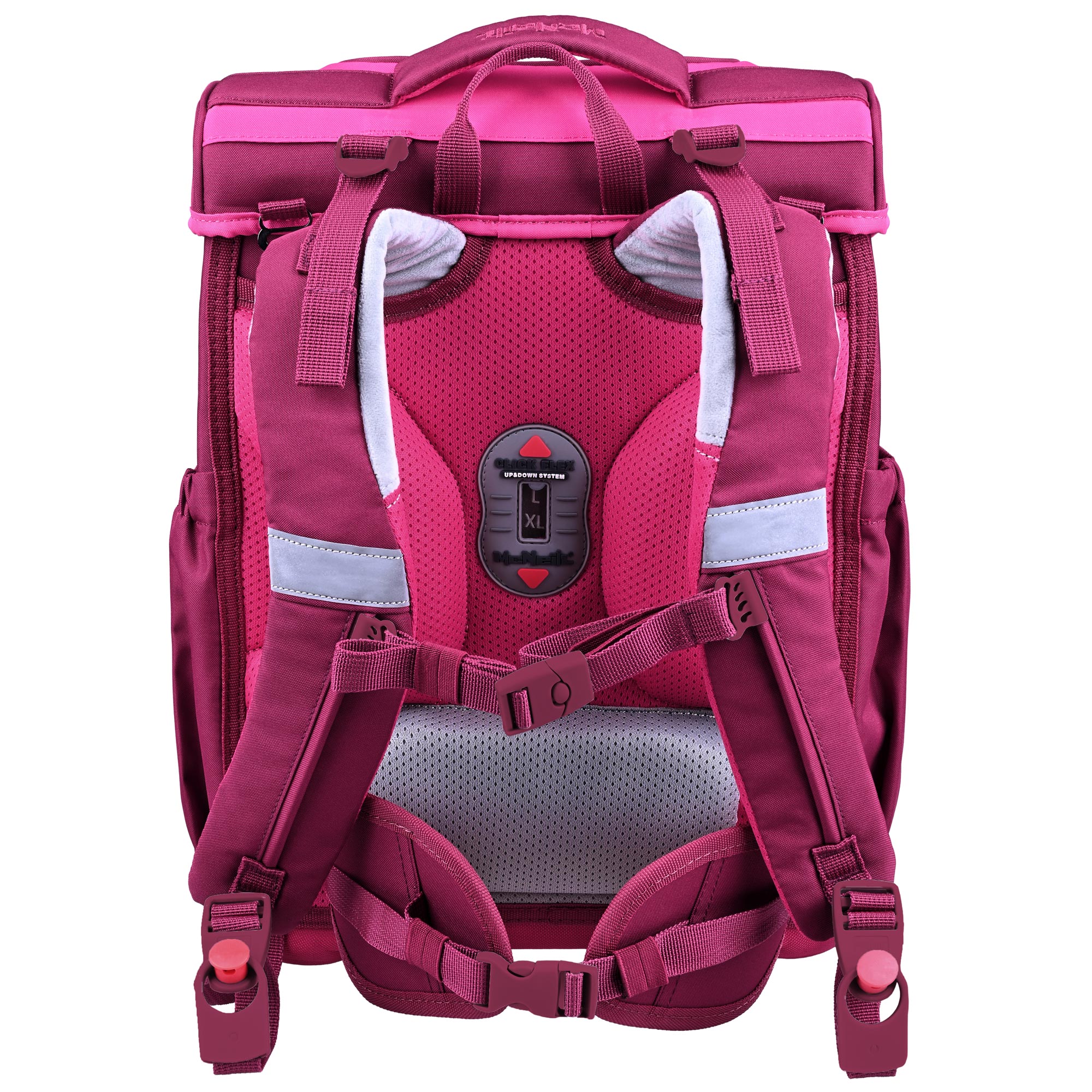 McNeill Bravo Berry Schulranzen Mädchen – 9-teiliges Set mit Brotdose, Trinkflasche & zwei McAddys – Bild 5