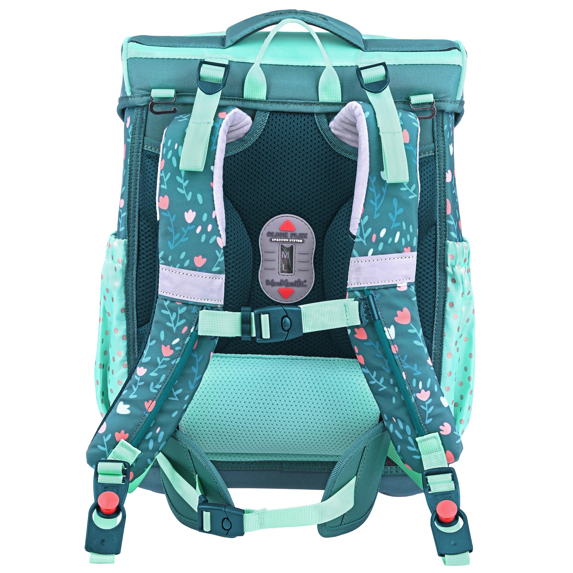 McNeill Bravo Deary Schulranzen Mädchen – 9-teiliges Set mit Brotdose, Trinkflasche & zwei McAddys – Bild 5