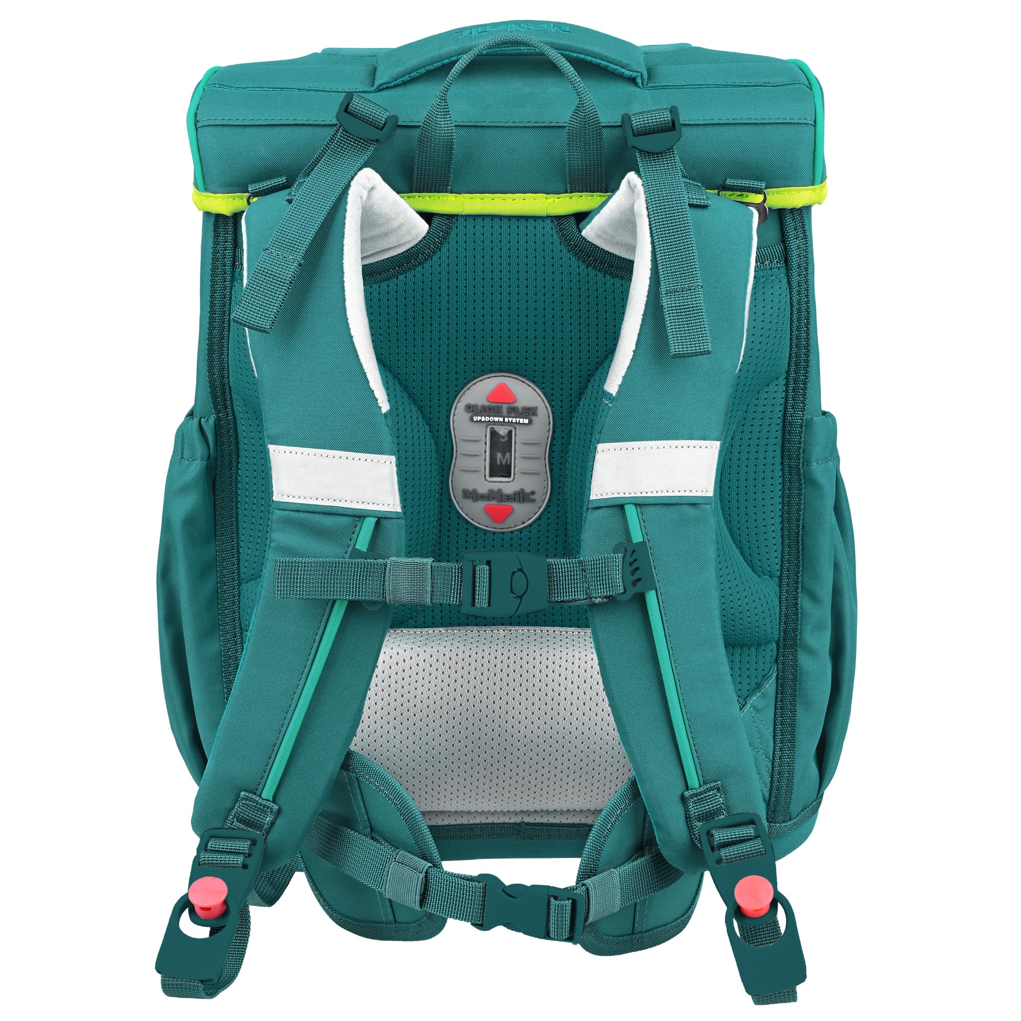 McNeill Bravo Petrol Schulranzen Jungen – 9-teiliges Set mit Brotdose, Trinkflasche & zwei McAddys – Bild 5