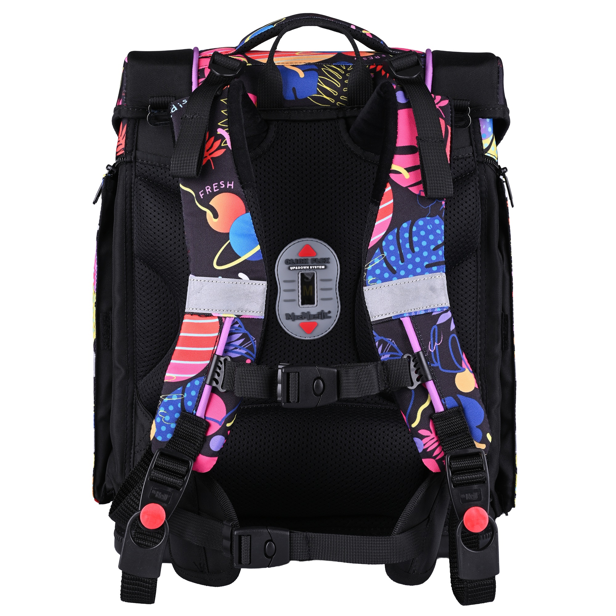 McNeill Schulranzen-Set ERGO PERFECTO, 5tlg. STITCH BLACK -Kollektion 2026- – Bild 7