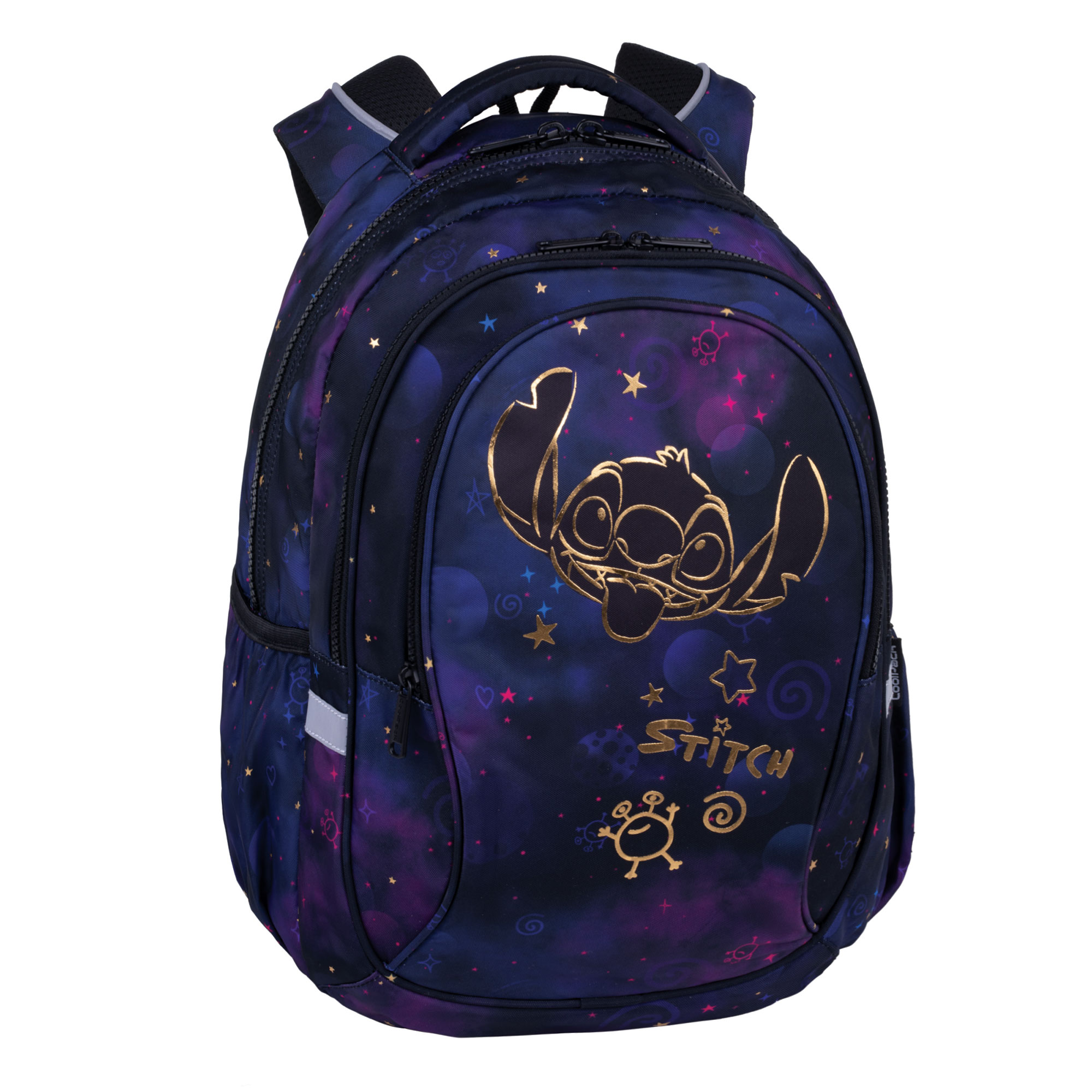 CoolPack Disney Stitch Gold FACTOR 18 – Freizeitrucksack in Dunkelblau Schwarz
