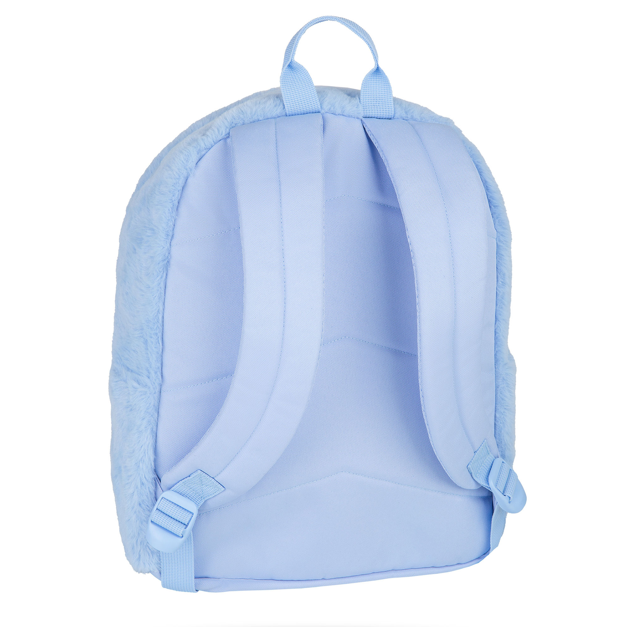 CoolPack Disney Stitch Fluffy BIG 16 – Plüsch Rucksack in Blau – Bild 4