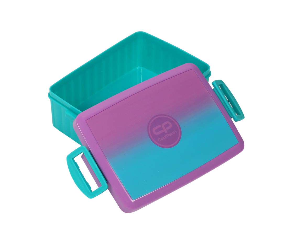 CoolPack Gradient Blueberry – Lunch Box 1100 ml robust, leicht, BPA-frei, spülmaschinengeeignet – Bild 2